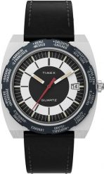 Zegarek Timex Zegarek męski Timex TW2V69500 czarny. Czarne zegarki męskie Timex, bez wzorów. Za 764.00 zł.