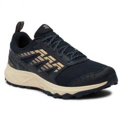 Buty trekkingowe męskie Salomon Wander. Czarne buty zimowe męskie Salomon, bez wzorów, z materiału, bez obcasa, bez zapięcia. Za 449.99 zł.