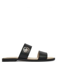 Beverly Hills Polo Club Klapki HY58110-1 Czarny. Czarne klapki damskie Beverly Hills Polo Club, bez wzorów, z materiału, bez obcasa, bez zapięcia. Za 139.99 zł.