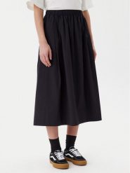 Vans Spódnica midi Francesca VN000M9R Czarny Regular Fit. Czarne spódnice damskie Vans, l, bez wzorów, z bawełny, midi. Za 219.99 zł.