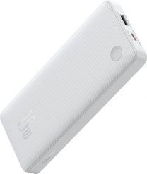 Baseus Airpow Lite 10000 mAh 15W biały. Białe powerbanki . Za 37.90 zł.