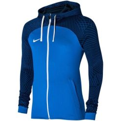 Bluza męska Nike DF Strike 23 HD Trk. Niebieskie bluzy męskie Nike, m, bez wzorów, z poliesteru, sportowe, bez ramiączek. Za 205.99 zł.