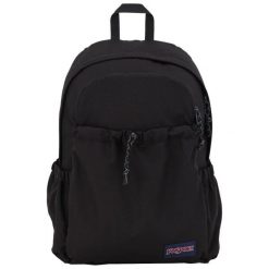 Plecak sportowo-turystyczny dla dorosłych Lounge Pack Backpack pojemność 31 L. Czarne plecaki męskie Jansport, bez wzorów, z materiału, sportowe. Za 229.99 zł.
