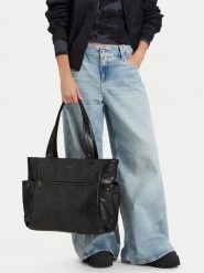 G-Star Raw Torebka C-LDA8720 Czarny. Czarne shopperki damskie G-Star, bez wzorów, ze skóry, bez dodatków. Za 279.99 zł.
