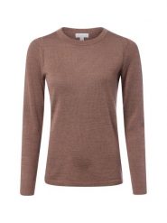 Brookshire Sweter z dzianiny merino Kobiety Wełna brązowy, XXL. Brązowe swetry nierozpinane damskie brookshire, xxl, bez wzorów, z dzianiny, klasyczne, bez kołnierzyka, bez ramiączek. Za 249.95 zł.