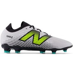 Korki męskie New Balance TEKELA MAGIA FG V4+ ST2FLH45 – białe. Białe buty sportowe męskie New Balance, bez wzorów, z materiału, bez zapięcia, do piłki nożnej. Za 329.99 zł.