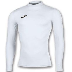 Podkoszulka do piłki nożnej dla dorosłych Joma Brama Academy z długim rękawem. Białe bielizna sportowa męska Joma, l, bez wzorów, z elastanu, do piłki nożnej. Za 68.99 zł.