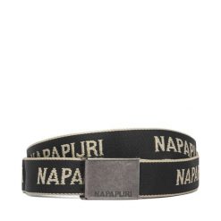 Pasek Napapijri. Czarne paski męskie Napapijri. Za 199.99 zł.