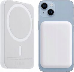 Powerbank . ECOBOX POWER BANK 5000MAH BIAŁY MAGSAFE BEZPRZEWODOWY. Białe powerbanki NoName. Za 52.34 zł.