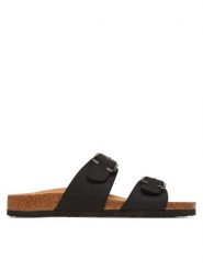 ONLY Shoes Klapki Onlmaxi 13 15331392 Czarny. Czarne klapki damskie ONLY Shoes, bez wzorów, z materiału, bez obcasa, bez zapięcia. Za 109.99 zł.