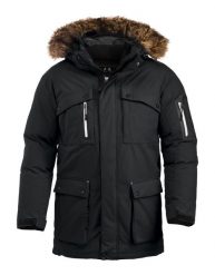 Clique Malamute ciepła parka ekspedycyjna – black. Czarne parki damskie CLIQUE, s, bez wzorów, z nylonu, bez kołnierzyka. Za 874.86 zł.