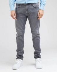 MESKIE SPODNIE LEE LUKE GREYS END 112331735. Jeansy męskie Lee, z jeansu. Za 199.99 zł.