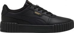 Buty damskie Puma Carina 3.0 czarne 400365 02 37,5. Czarne obuwie sportowe damskie Puma, bez wzorów, bez zapięcia. Za 447.82 zł.