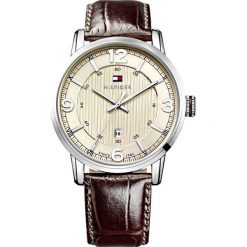Tommy Hilfiger - Zegarek 1710343. Czarne zegarki męskie Tommy Hilfiger, bez wzorów, z materiału, szklane. Za 479.90 zł.