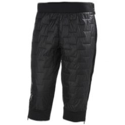 Spodnie narciarskie z pełnym zamkiem 3/4 Helly Hansen lifaloft insulated. Czarne spodnie sportowe męskie Helly Hansen, l, bez wzorów, narciarskie. Za 679.00 zł.