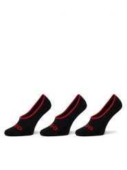 HUGO Stopki 50514921 Czarny. Czarne skarpety męskie Hugo, bez wzorów, z bawełny. Za 79.99 zł.