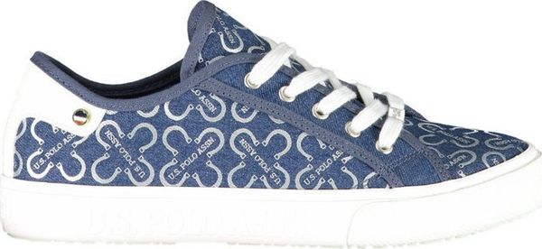 U.S. Polo Assn US POLO ASN. NIEBIESKIE BUTY SPORTOWE DAMSKIE 36. Niebieskie obuwie sportowe damskie U.S. Polo Assn., bez wzorów, bez zapięcia. Za 202.08 zł.