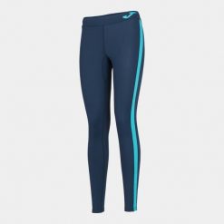 Legginsy do biegania damskie Joma Ascona długie. Niebieskie legginsy damskie Joma, bez wzorów. Za 300.00 zł.
