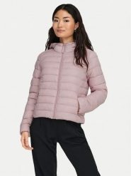 ONLY Kurtka przejściowa Tahia 15352020 Różowy Regular Fit. Czerwone kurtki damskie ONLY, xl, bez wzorów, z syntetyku, bez kaptura. Za 199.99 zł.