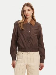 ONLY Kurtka z imitacji skóry Mountain 15335923 Brązowy Regular Fit. Brązowe kurtki damskie ONLY, m, bez wzorów, ze skóry, bez kaptura. Za 139.99 zł.