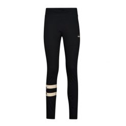 Legginsy damskie DIADORA L. LEGGINGS HOOPS. Czarne legginsy damskie Diadora, bez wzorów. Za 59.99 zł.