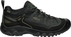 Buty trekkingowe męskie Keen Targhee Iv Wp. Czarne trekkingi męskie Keen, z materiału, bez zapięcia. Za 994.00 zł.