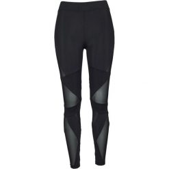 Legginsy Damskie Siatka Trójkąt Tech. Czarne legginsy damskie Urban Classics, bez wzorów. Za 84.99 zł.