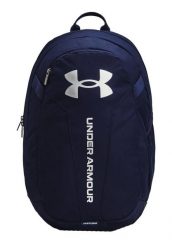 Plecak, Under Armour Hustle Lite Backpack 1364180-410, pojemność: 24 L. Niebieskie plecaki męskie Under Armour, bez wzorów, z materiału, sportowe. Za 129.99 zł.