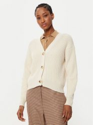 Weekend Max Mara Kardigan Nirvana 2515341051 Écru Regular Fit. Kardigany damskie Weekend Max Mara, xl, bez wzorów, z bawełny, bez kołnierzyka. Za 749.99 zł.
