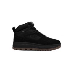 Buty do chodzenia męskie Champion Rd18 Mid Utility. Czarne buty zimowe męskie Champion, bez wzorów, z materiału, bez obcasa, bez zapięcia. Za 319.00 zł.
