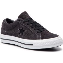 Tenisówki CONVERSE - One Star Ox C163247 Almost Black/Black/White. Szare trampki i tenisówki damskie Converse, bez wzorów, z gumy, bez zapięcia. W wyprzedaży za 249.00 zł.