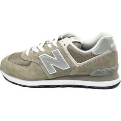Buty do chodzenia męskie New Balance 574. Brązowe buty sportowe męskie New Balance, na wiosnę, bez wzorów, z gumy, bez zapięcia, trekkingowe, New Balance 574. Za 548.00 zł.