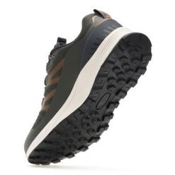 Męskie buty Ravika. Zielone buty sportowe męskie Regatta, bez wzorów, z poliesteru, bez zapięcia. W wyprzedaży za 299.99 zł.