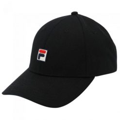 Fila czapka z daszkiem FCU0171.80010 czarny OSFM. Czarne czapki damskie Fila, bez wzorów. Za 109.00 zł.
