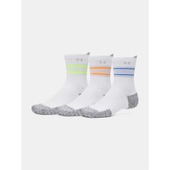 Skarpety Under Armour Velociti Run Cushion 3. Białe skarpetki damskie Under Armour, bez wzorów. Za 69.99 zł.