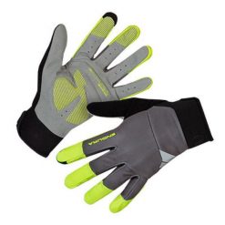 Rękawiczki rowerowe męskie Endura Windchill hi-viz. Szare rękawiczki męskie ENDURA, bez wzorów. Za 139.99 zł.
