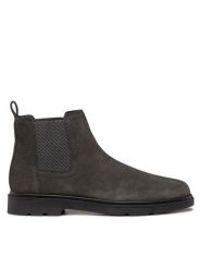 Geox Sztyblety U Spherica Ec1 U36D1C 00022 C6372 Szary. Szare botki męskie Geox, bez wzorów, ze skóry, bez obcasa, bez zapięcia. Za 409.99 zł.
