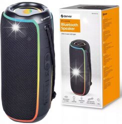 Głośnik Denver DENVER GŁOŚNIK PRZENOŚNY BTV-222NRB MP3 SD LED TWS. Głośniki przenośne Denver. Za 349.80 zł.