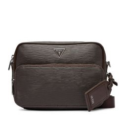 Saszetka Guess. Brązowe torby na ramię męskie Guess, małe. Za 414.99 zł.