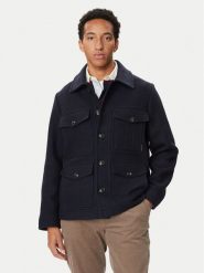 Tommy Hilfiger Kurtka koszulowa MW0MW44798 Granatowy Regular Fit. Niebieskie kurtki męskie Tommy Hilfiger, m, bez wzorów, bez kaptura. Za 1,699.00 zł.