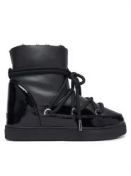 Inuikii Śniegowce Gloss Wedge 1001.004.0052 Czarny. Czarne śniegowce damskie Inuikii, ze skóry, bez zapięcia. Za 1,329.00 zł.