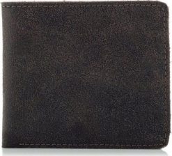 Belveder Cienki Portfel Męski Skóra Vintage Brąz CR31. Portfele męskie Belveder, bez wzorów, ze skóry. Za 99.90 zł.