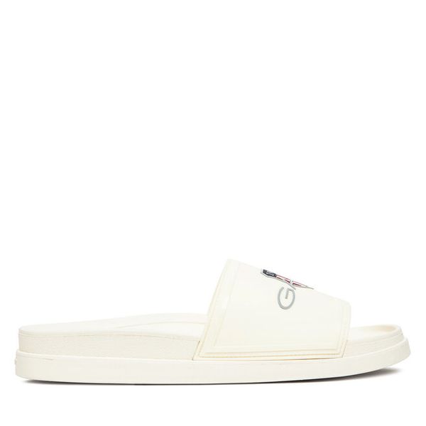 Klapki Gant. Białe klapki męskie GANT, bez wzorów, bez zapięcia. Za 189.99 zł.