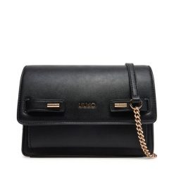 Torebka Liu Jo. Czarne torebki do ręki damskie Liu Jo, bez wzorów, bez dodatków. Za 349.99 zł.