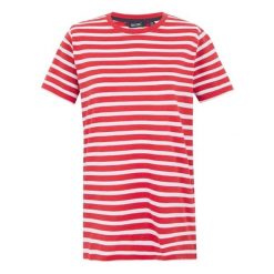 Damska Koszulka W Paski Bayletta. Białe bluzki damskie Regatta, xl, bez wzorów, sportowe, bez kołnierzyka, bez ramiączek. Za 72.99 zł.