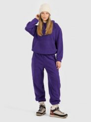 4F Spodnie dresowe polarowe damskie - fioletowe L. Fioletowe spodnie dresowe damskie 4F, bez wzorów, z dresówki. Za 149.99 zł.
