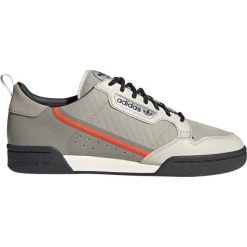 Adidas Originals Continental 80 Tenisówki Szary. Szare trampki męskie adidas Originals, bez wzorów, z materiału, bez zapięcia. Za 516.95 zł.