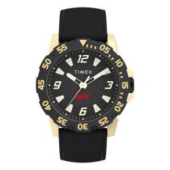 Zegarek Timex. Czarne zegarki męskie Timex, bez wzorów. Za 399.99 zł.