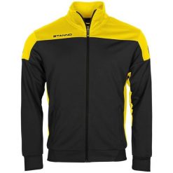 Bluza dresowa zapinana na zamek błyskawiczny Stanno Pride. Czarne bluzy damskie STANNO, xl, bez wzorów, z dresówki, sportowe, bez ramiączek, bez kaptura. Za 237.45 zł.
