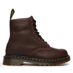 Trapery Dr. Martens. Brązowe trapery damskie Dr. Martens, bez zapięcia. Za 989.99 zł.
